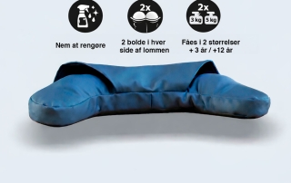 Sensorisk lårpude til ben