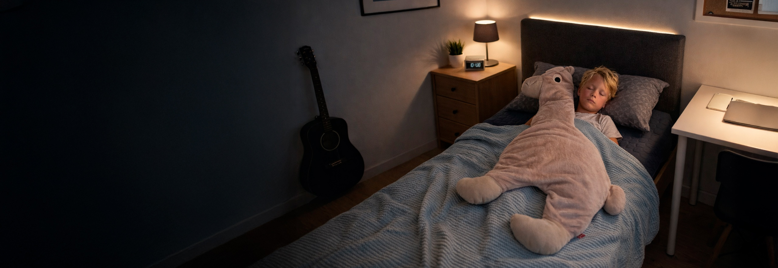 Stort-sensorisk vægttæppe-kokos