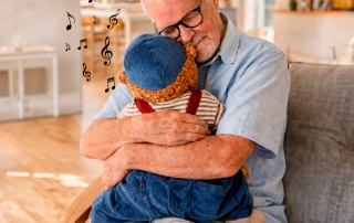 sansebamse med musik