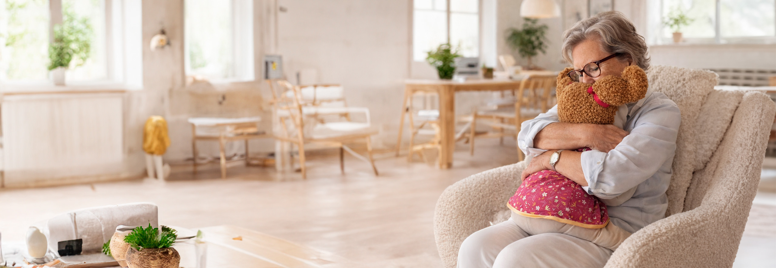 sansebamse til demente Lille Lise